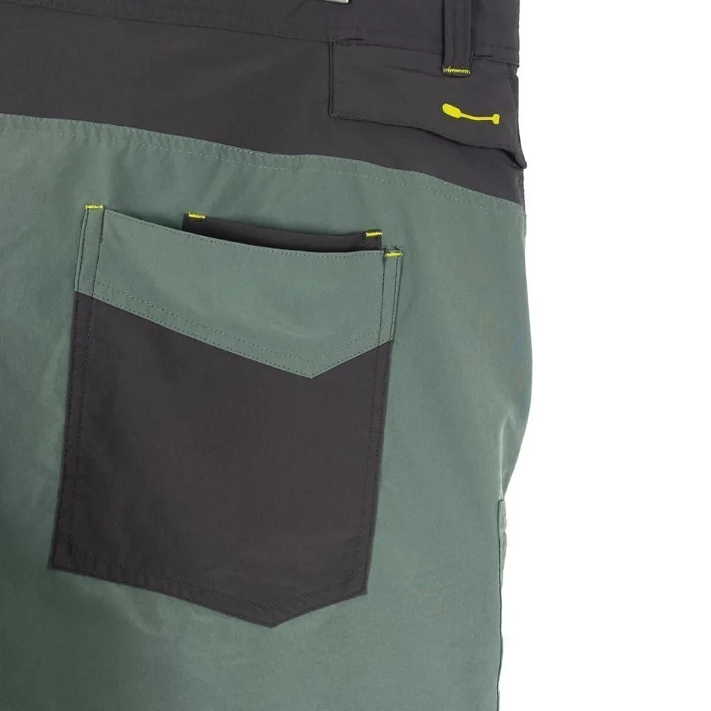 L.L. Bean‎ Board Shorts Men's Size 38W Green Nylon Blend Paddle SW-1748